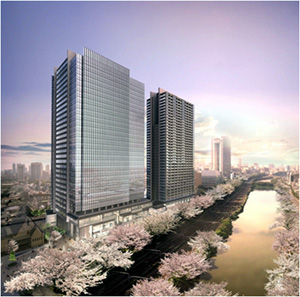 饭田桥车站西口地区第一类市街地再开发项目